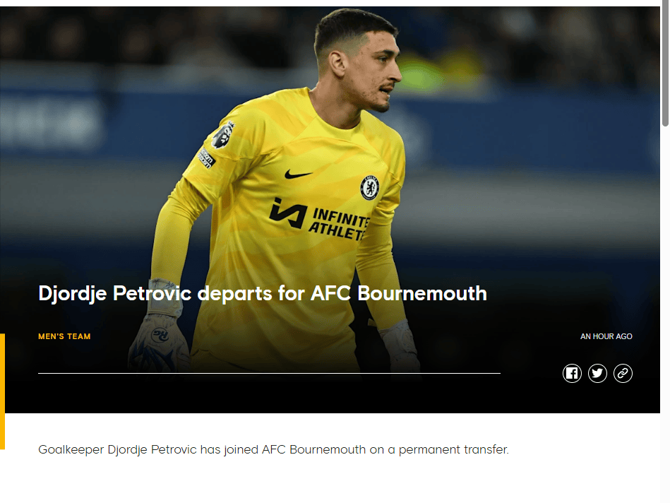 伯恩茅斯主场力克切尔西,提前结束对手四连胜的简单介绍 伯恩茅斯主场力克切尔西,提前结束对手四连胜的简单介绍