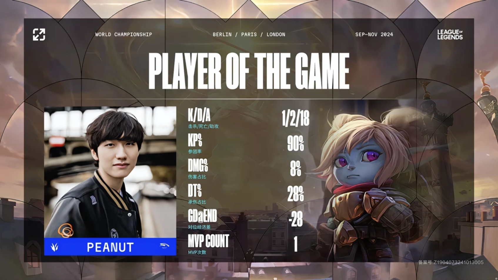 HLE险胜G2,Peanut打出惊人五杀全球总决赛3:0(深圳) HLE险胜G2,Peanut打出惊人五杀全球总决赛3:0(深圳)