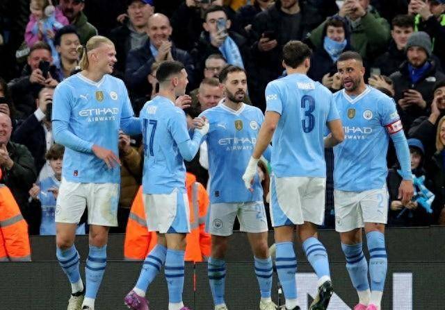 曼城再胜对手,向着卫冕之路稳步前进 曼城再胜对手,向着卫冕之路稳步前进