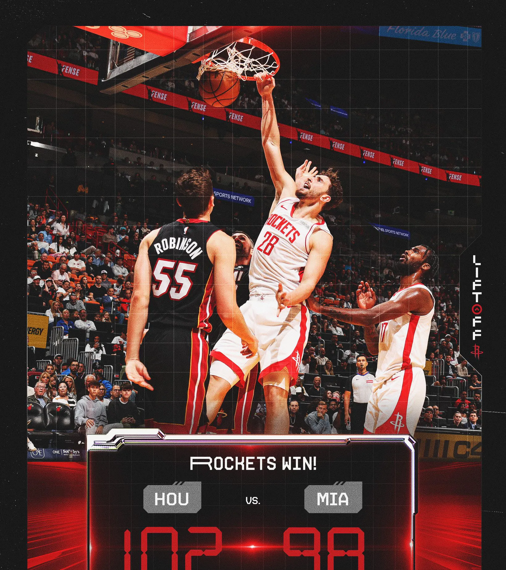 关于热火B队碾压火箭,瓦兰丘纳斯送出助攻的信息 关于热火B队碾压火箭,瓦兰丘纳斯送出助攻的信息